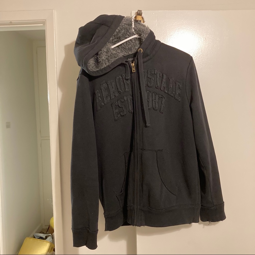 Aeropostale faux fur jacket